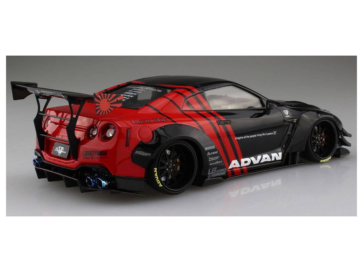 Aoshima 1/24 LB★WORKS R35 GT-R type 2 Ver.2 | 4905083055922