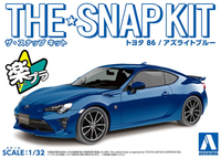 Aoshima 1/32 SNAP KIT #03-D Toyota 86 (Azurite Blue) | 4905083055984