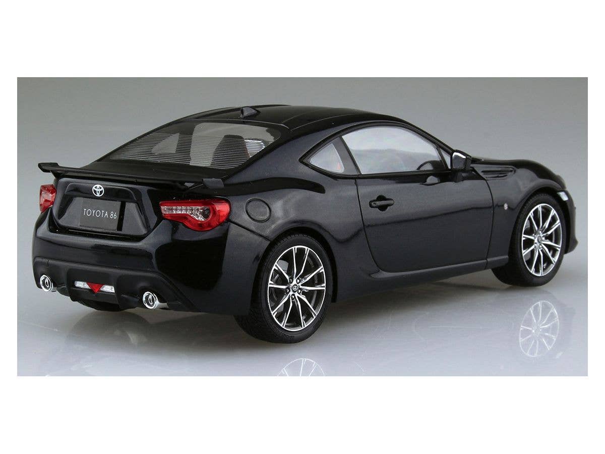 Aoshima 1/24 Toyota ZN6 Toyota 86 '16 Crystal Black Silica | 4905083056486