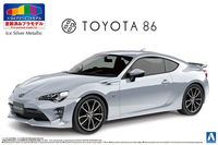 Aoshima 1/24 Toyota ZN6 Toyota 86 '16 Ice Silver Metallic | 4905083056493