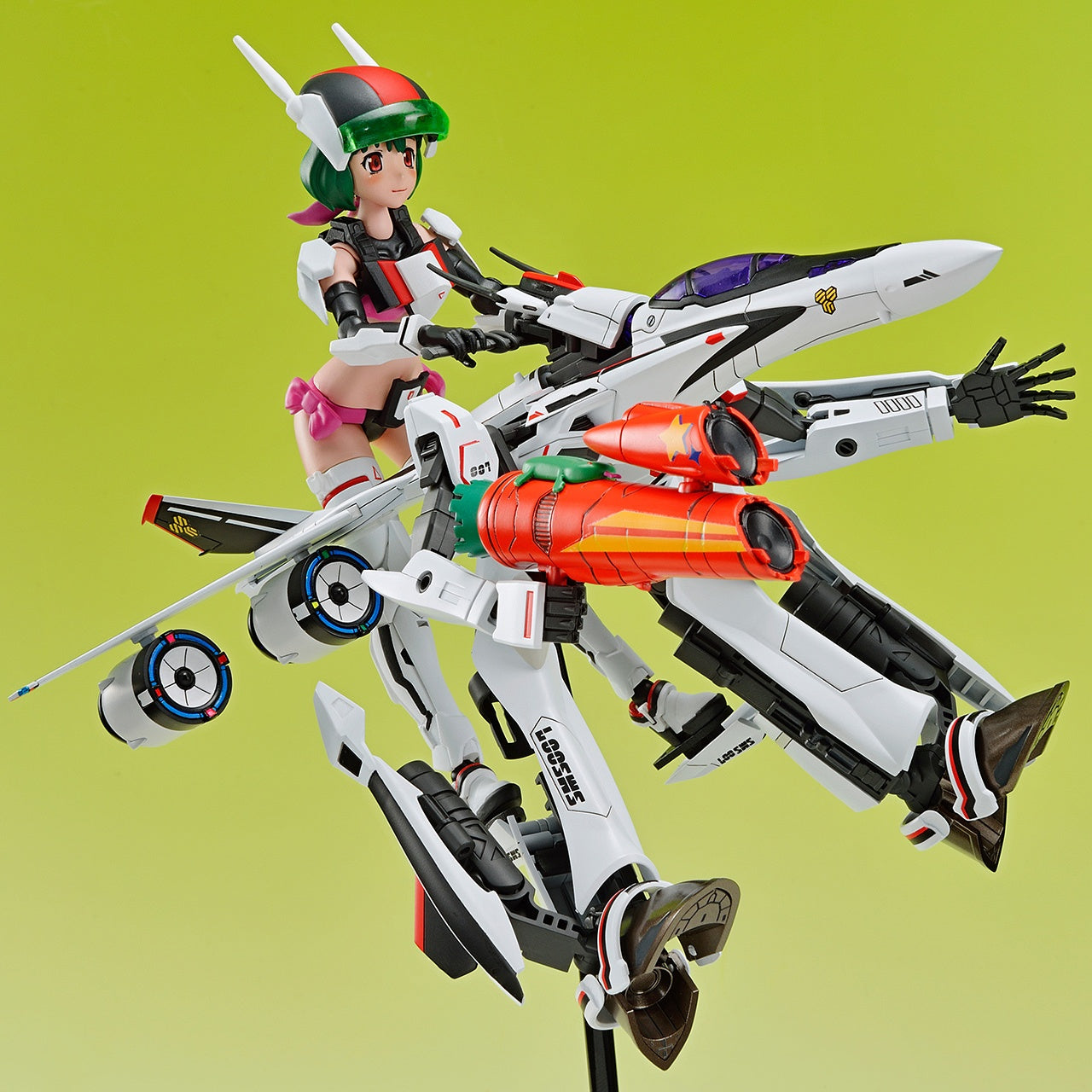 Aoshima MC-09 Series Variable Fighter Girls Macross F VF-25F Messiah Ranka Lee - P-REX Hobby