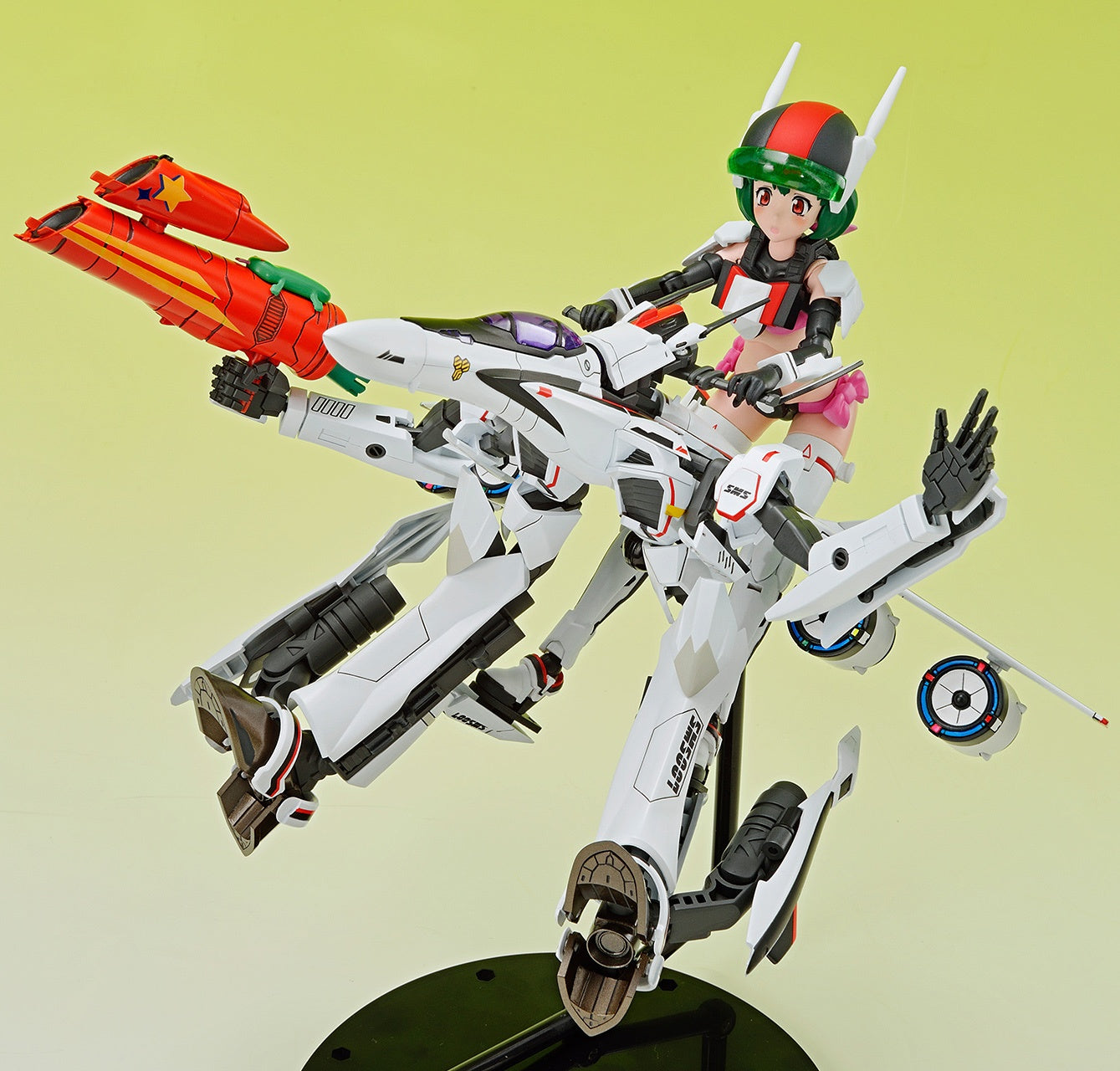 Aoshima MC-09 Series Variable Fighter Girls Macross F VF-25F Messiah Ranka Lee - P-REX Hobby