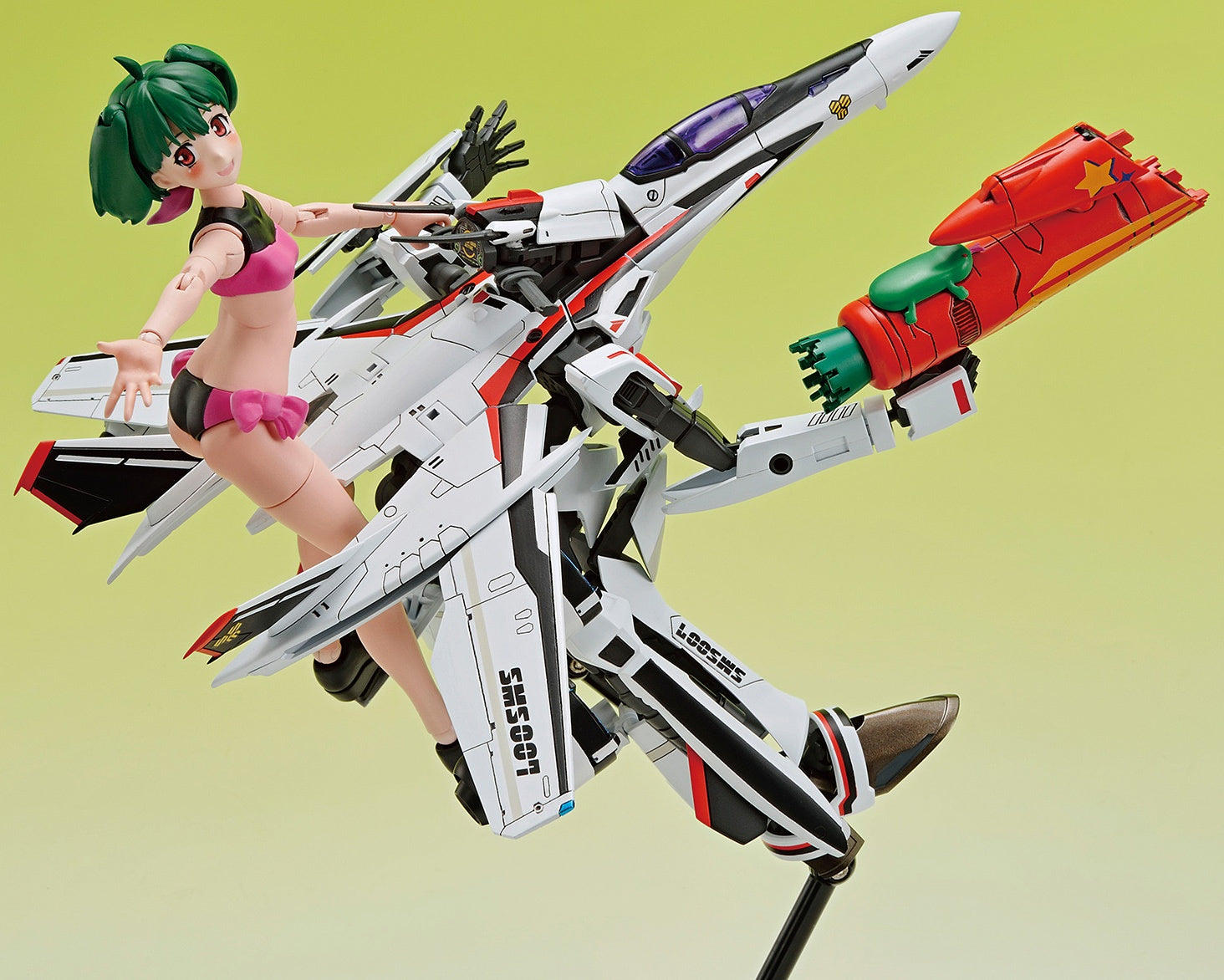 Aoshima MC-09 Series Variable Fighter Girls Macross F VF-25F Messiah Ranka Lee - P-REX Hobby