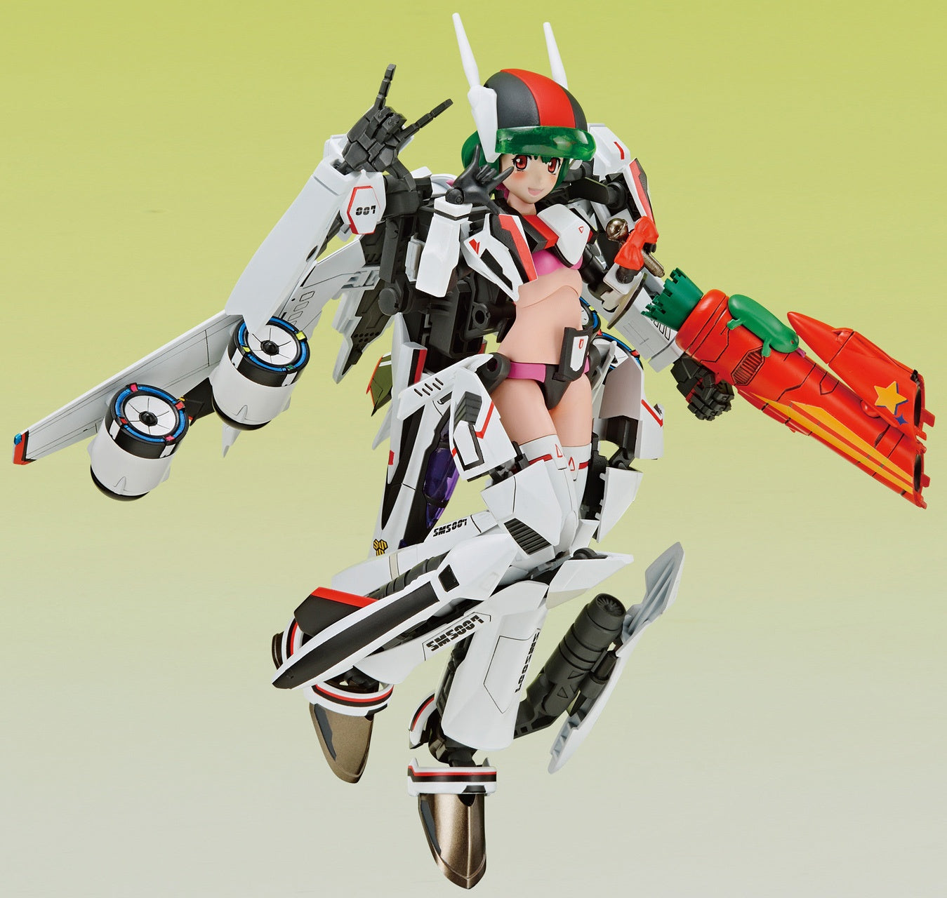 Aoshima MC-09 Series Variable Fighter Girls Macross F VF-25F Messiah Ranka Lee - P-REX Hobby
