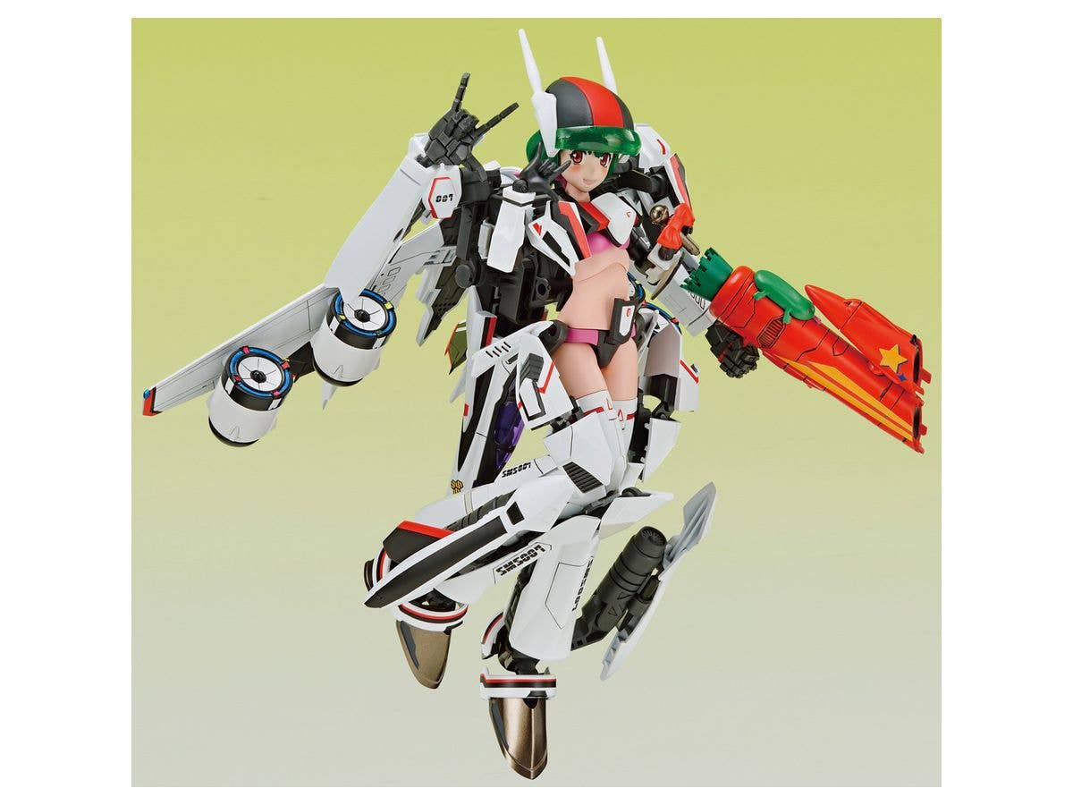 Aoshima MC-09 Series Variable Fighter Girls Macross F VF-25F Messiah Ranka Lee | 4905083057223