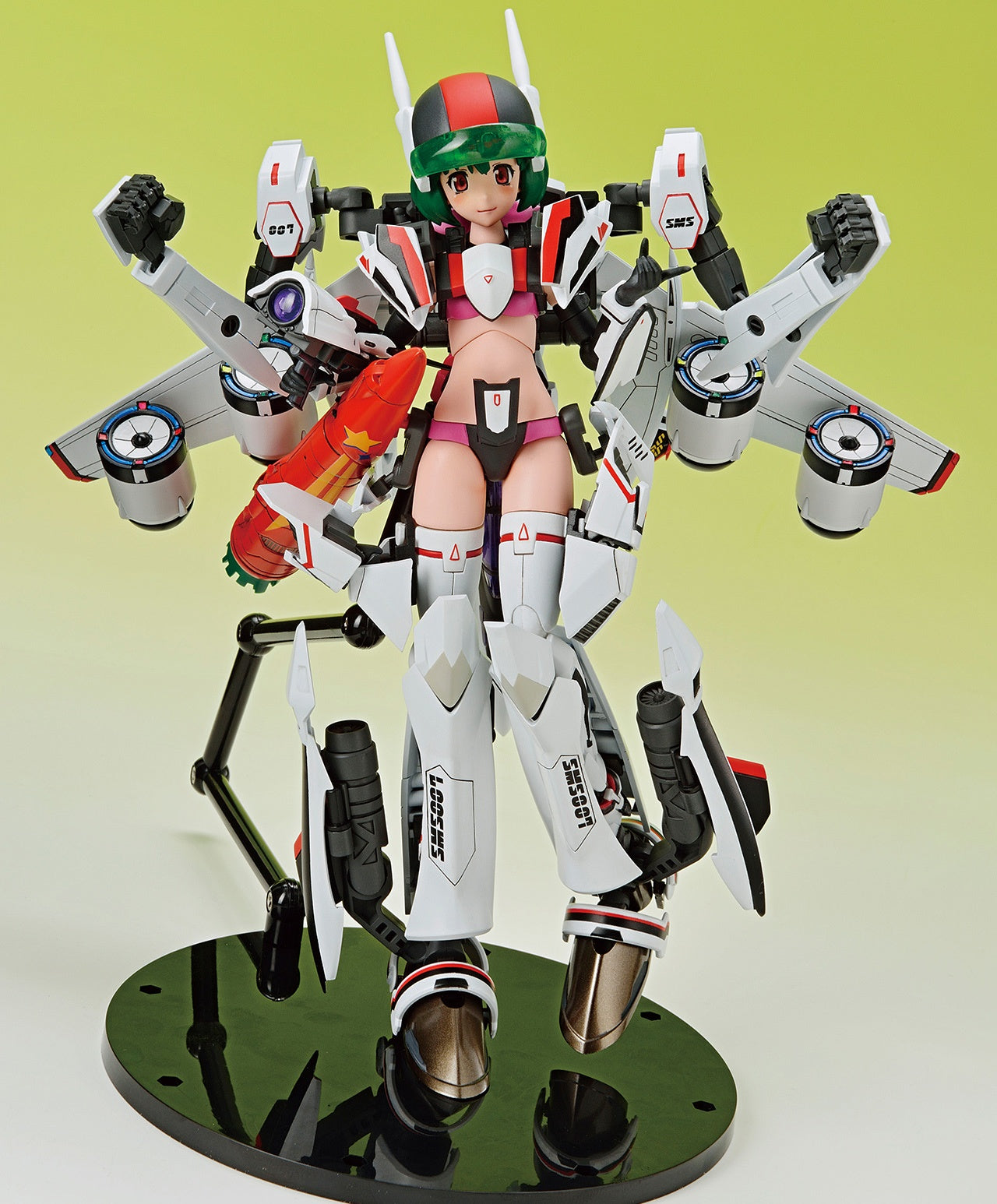 Aoshima MC-09 Series Variable Fighter Girls Macross F VF-25F Messiah Ranka Lee - P-REX Hobby