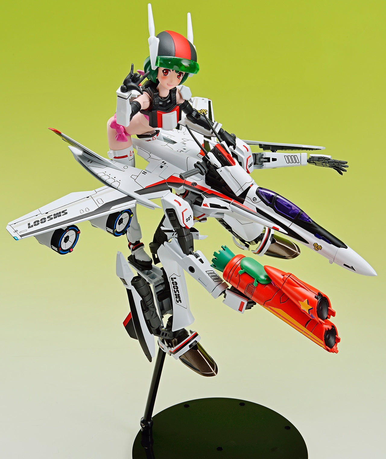 Aoshima MC-09 Series Variable Fighter Girls Macross F VF-25F Messiah Ranka Lee - P-REX Hobby