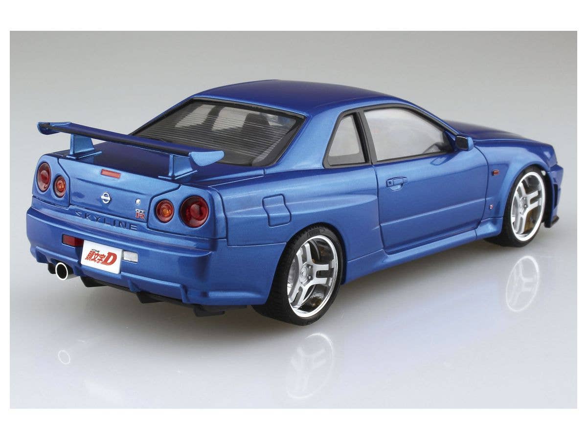Aoshima 1/24 Initial D HOSINO KOZO BNR34 Skyline GT-R | 4905083057339