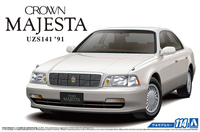 Aoshima 1/24 114 Toyota UZS141 Crown Majesta C Type '91 | 4905083057513