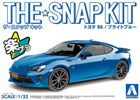 Aoshima 1/32 SNAP KIT #03-E Toyota 86(BRIGHT Blue) | 4905083057544