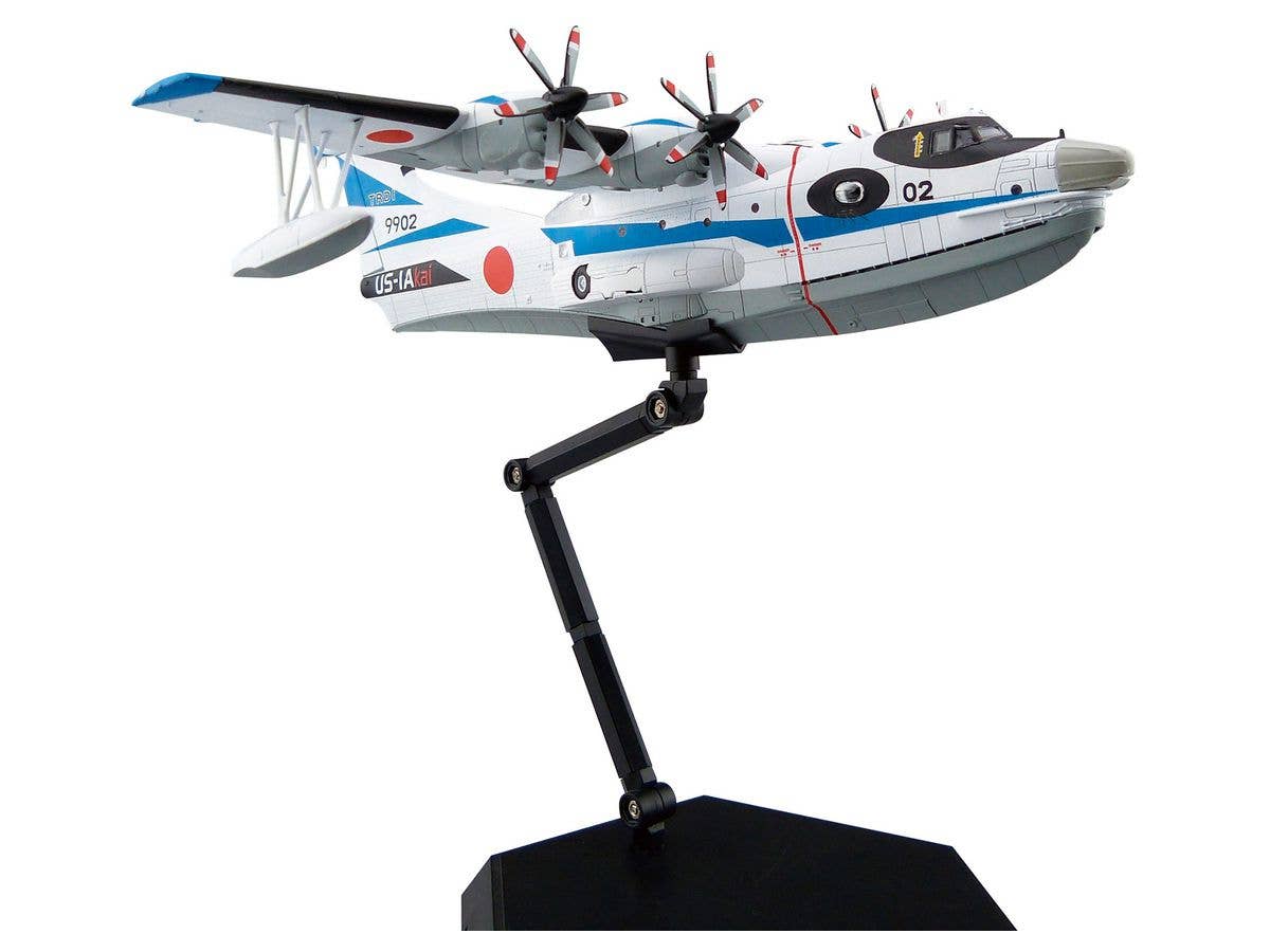 Aoshima 1/144 JMSDF Rescue Flying Boat US-2 prototype | 4905083057629
