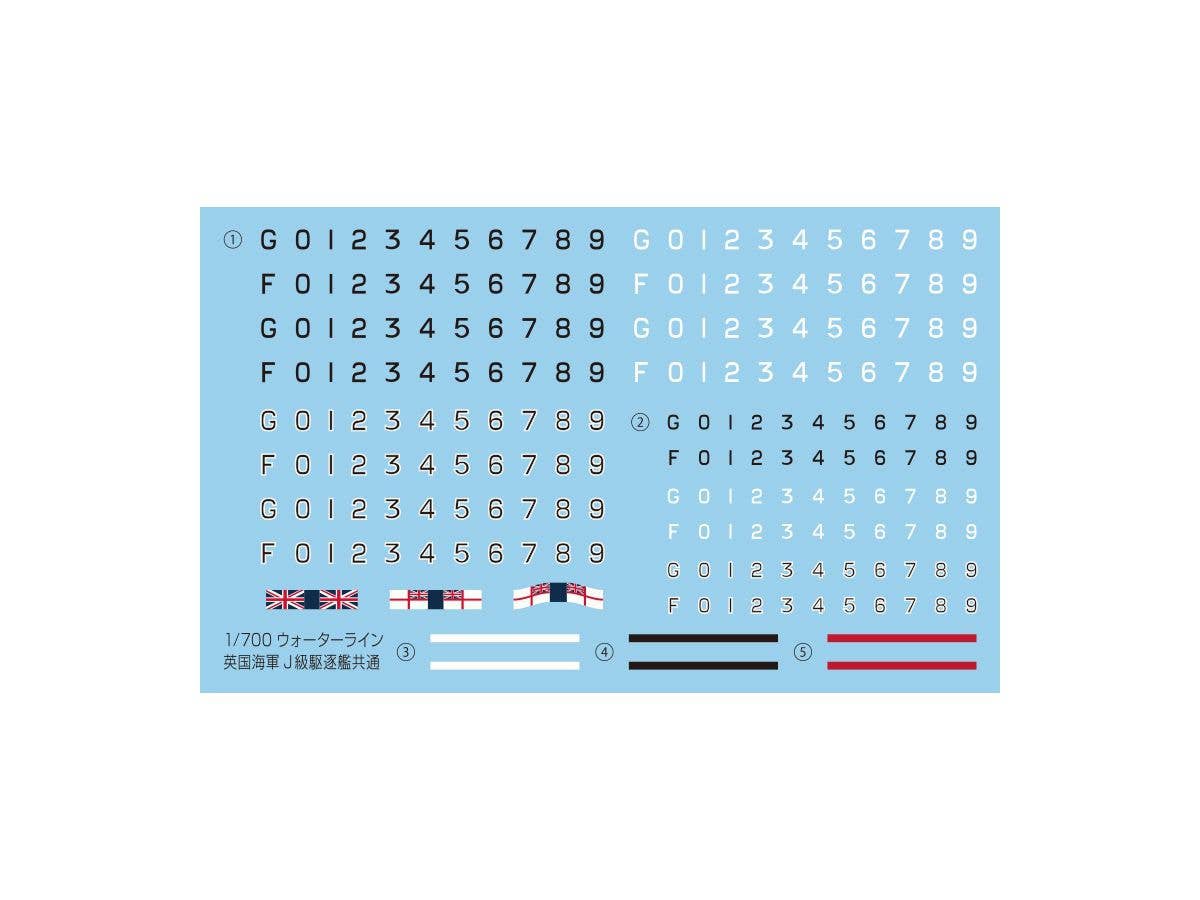 Aoshima 1/700 HMS Destroyer JERVIS | 4905083057667