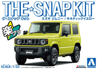 Aoshima 1/32 SNAP KIT #08-A Suzuki Jimny (Kinetic Yellow) | 4905083057766