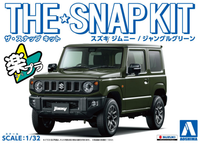 Aoshima 1/32 SNAP KIT #08-B Suzuki Jimny (Jungle Green) | 4905083057773