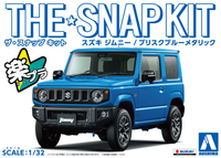 Aoshima 1/32 SNAP KIT #08-C Suzuki Jimny (Brisk Blue Metallic) | 4905083057780