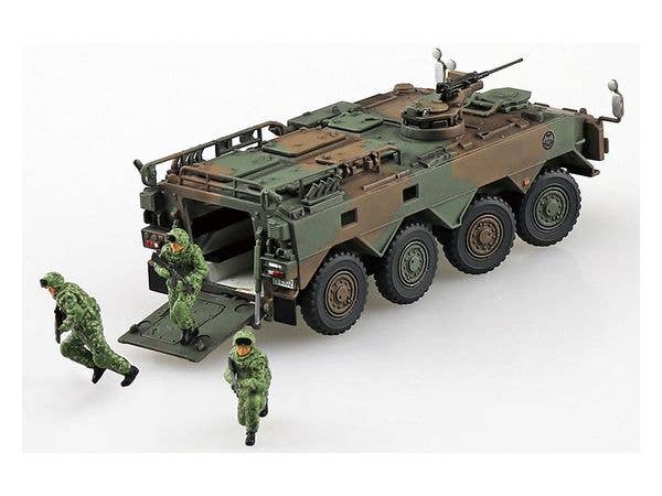 Aoshima 1/72 The Type 96 Wheeled Armored Personnel Carrier typeB Rapid Deployment Regiment | 4905083057827