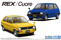 Aoshima 1/20 Subaru KM1 REX/DAIHATSU L55S Cuore '81 | 4905083057872