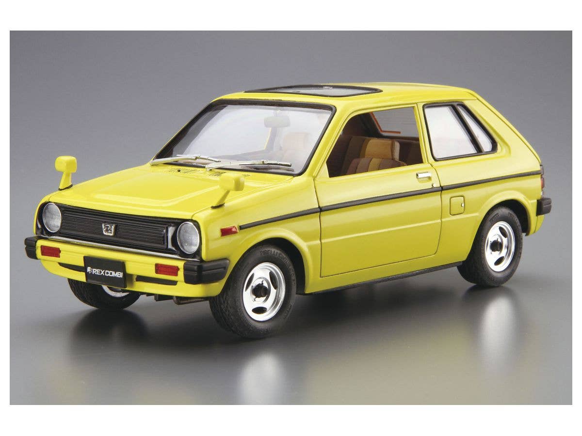 Aoshima 1/20 Subaru KM1 REX/DAIHATSU L55S Cuore '81 | 4905083057872