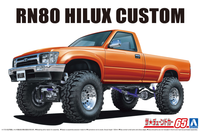 Aoshima 1/24 RN80 Hilux LONGBED LIFTUP '95 Toyota | 4905083058022