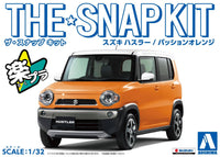 Aoshima 1/32 SNAP KIT #01-C Suzuki HUSTLER (PASSION ORANGE) | 4905083058329