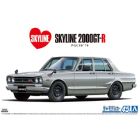 Aoshima 1/24 Nissan PGC10 Skyline 2000GT-R '70 | 4905083058350