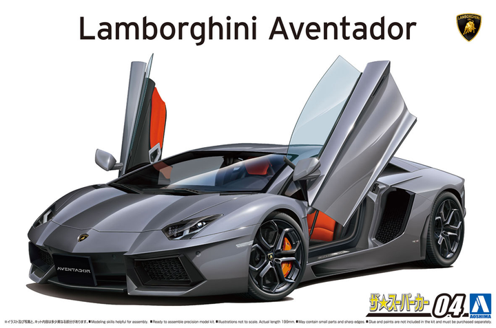 Aoshima 1/24 Lamborghini Aventador LP700-4 '11 | 4905083058640