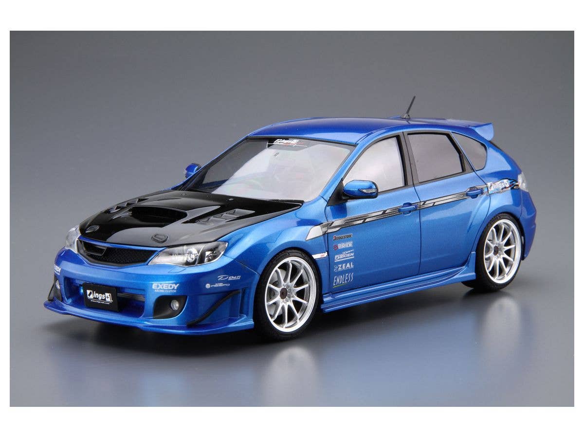 Aoshima 1/24 ings GRB Impreza WRX STI '07 Subaru | 4905083058756