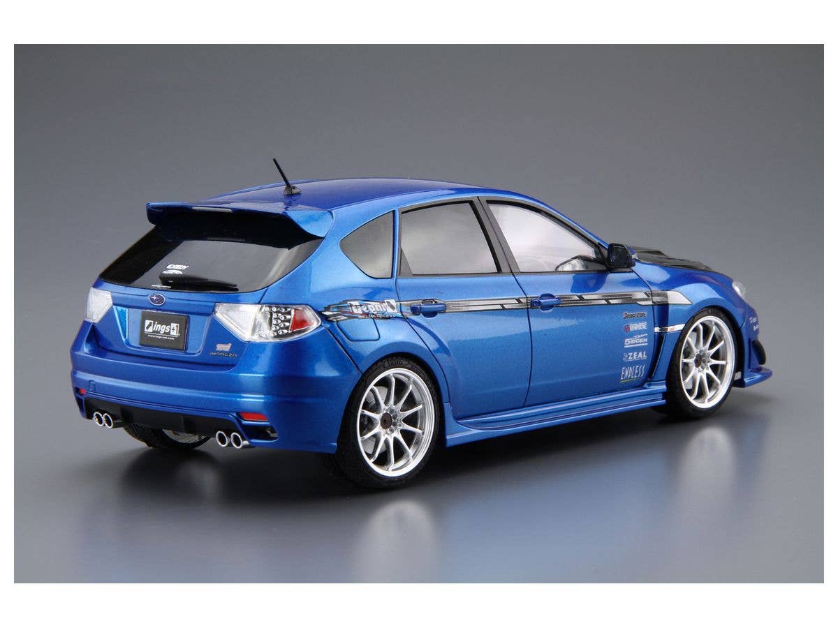 Aoshima 1/24 ings GRB Impreza WRX STI '07 Subaru | 4905083058756