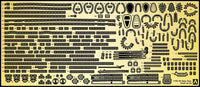 Aoshima 1/700 IJN Takao Class Photoetched Parts Set | 4905083058817