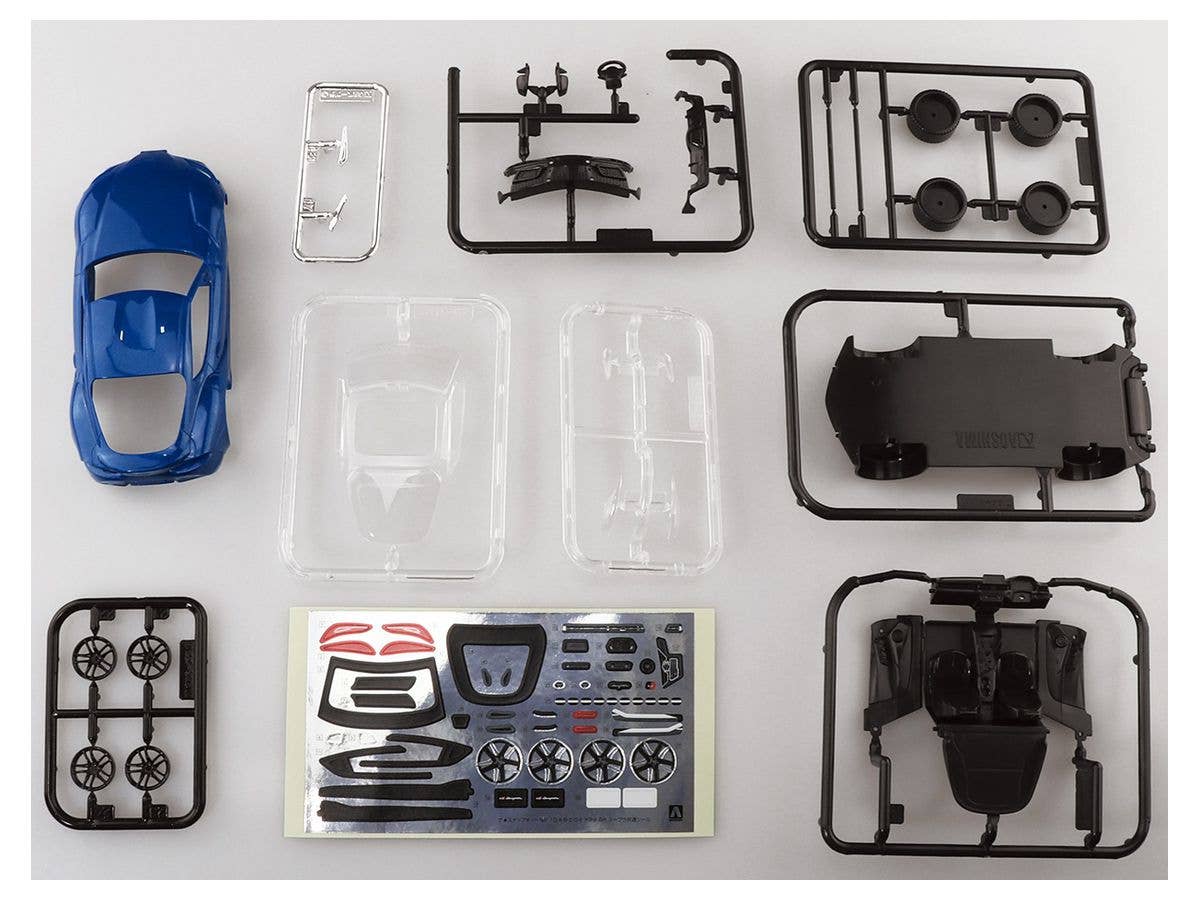 Aoshima 1/32 SNAP KIT #10-E Toyota GR Supra (Deep Blue Metallic) | 4905083058893