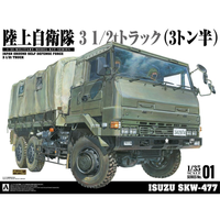 Aoshima 1/35 3.5t Truck (SKW-477) | 4905083058909