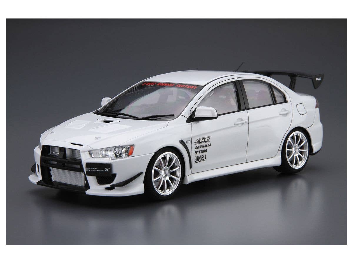 Aoshima 1/24 C-WEST CZ4A Lancer Evolution '07 Mitsubishi | 4905083058978