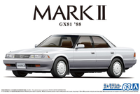 Aoshima 1/24 Toyota GX81 MARK2 2.0Grande TWINCAM24 '88 | 4905083059241