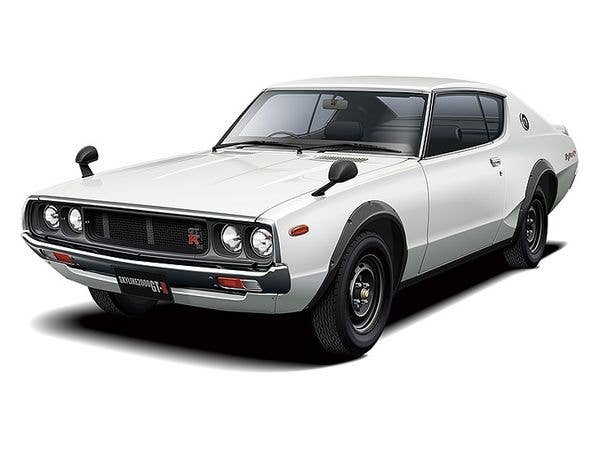 Aoshima 1/24 Nissan KPGC110 Skyline HT2000GT-R 73 | 4905083059517