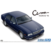 Aoshima 1/24 Nissan Y32 Cima Type Limited L AV 91 | 4905083059531