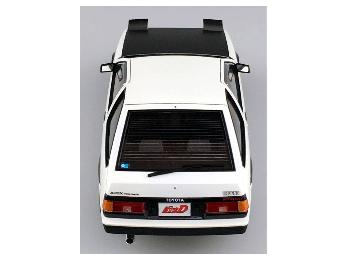 Aoshima 1/24 Initial D Toyota Fujiwara Takumi AE86 Trueno Project-D Ver. | 4905083059579
