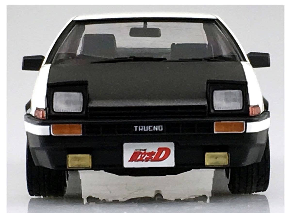 Aoshima 1/24 Initial D Toyota Fujiwara Takumi AE86 Trueno Project-D Ver. | 4905083059579
