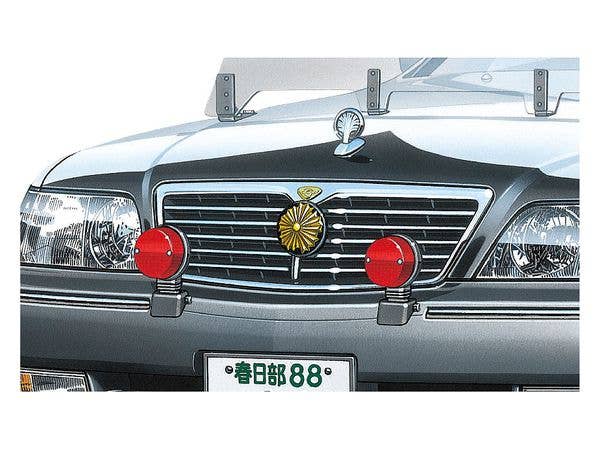Aoshima 1/24 Light Bar The Tuned Parts Series Patrol Car Parts A | 4905083059746