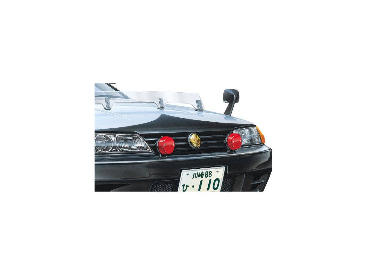 Aoshima 1/24 Light Bar The Tuned Parts Series Patrol Car Parts B | 4905083059753