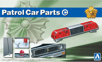 Aoshima 1/24 Light Bar The Tuned Parts Series Patrol Car Parts C | 4905083059760