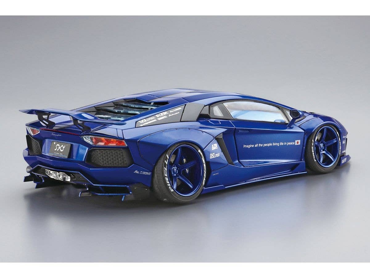 Aoshima 1/24 LB-Works Lamborghini Aventador Ver.2 | 4905083059913