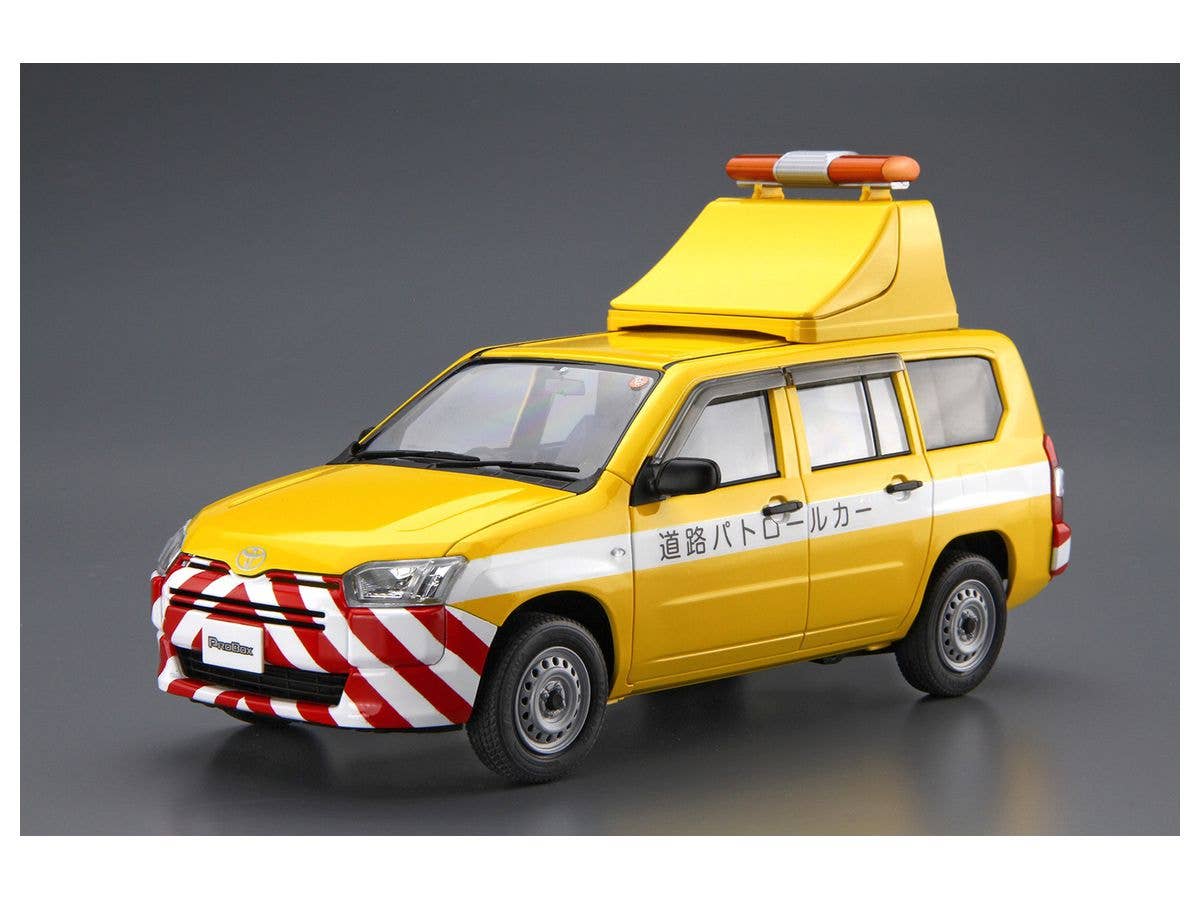 Aoshima 1/24 Toyota NCP160V Probox '14 Patrol Car | 4905083059975