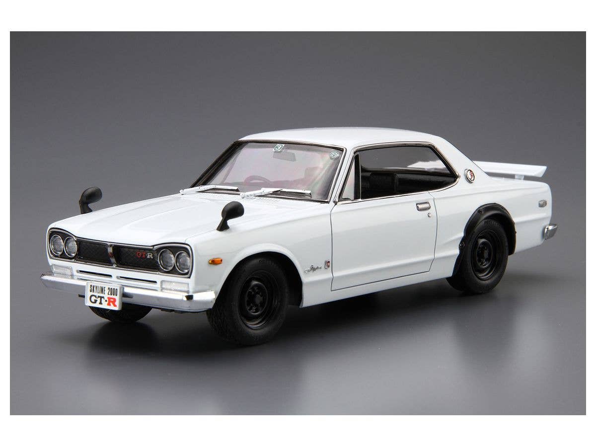 Aoshima 1/24 Nissan KPGC10 Skyline HT2000GT-R 71 | 4905083061060