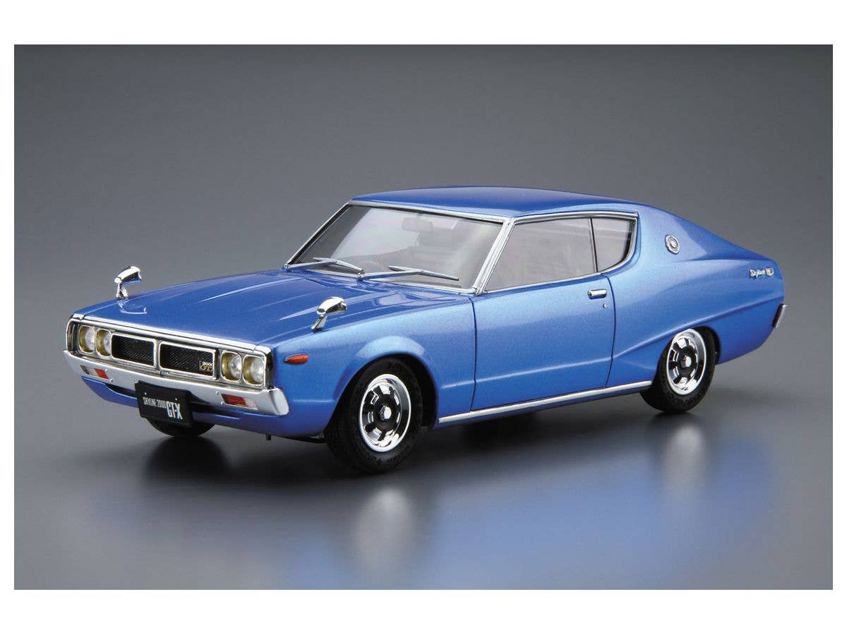 Aoshima 1/24 Nissan KGC110 Skyline HT2000GT-X '74 | 4905083061077