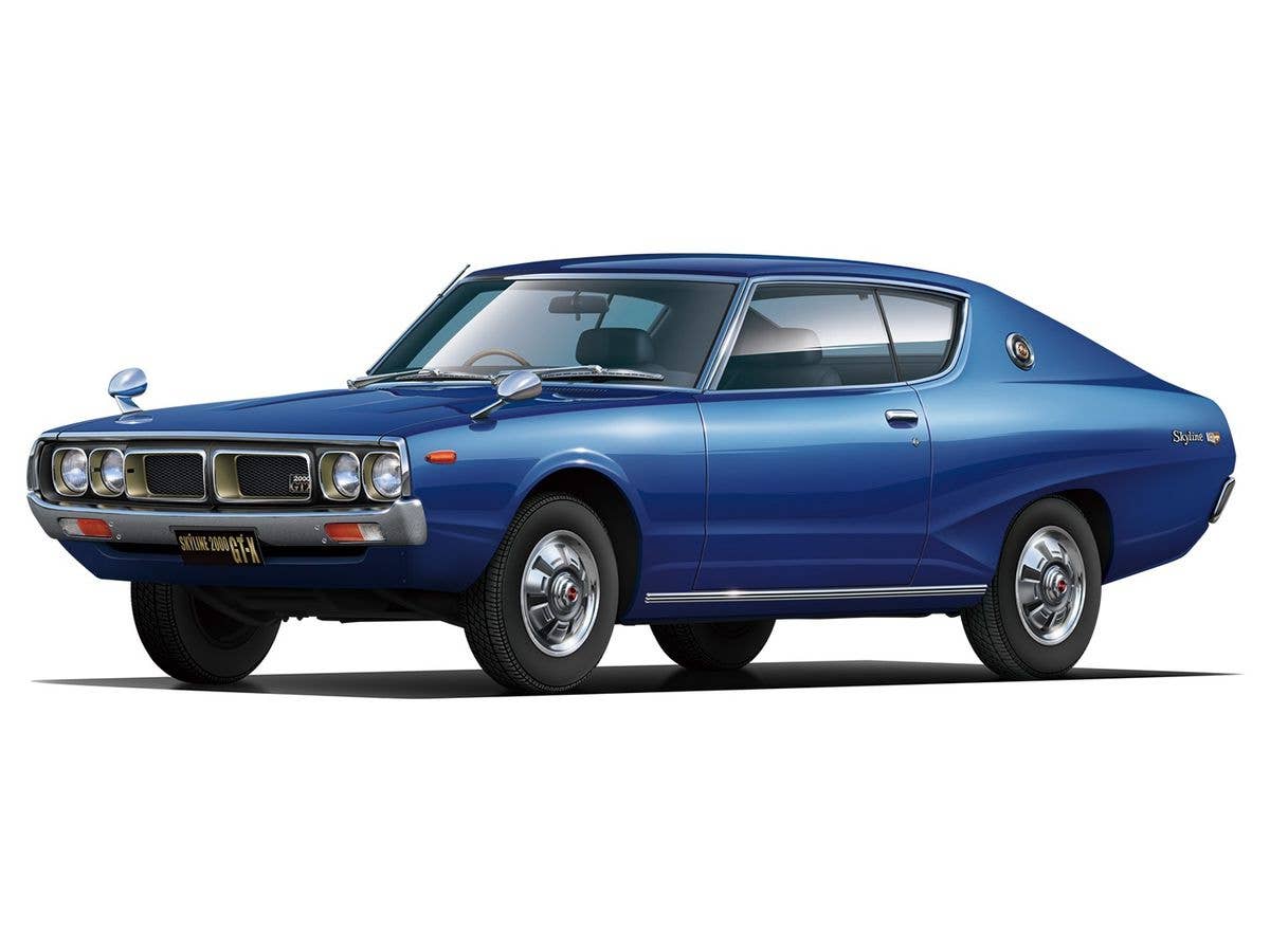 Aoshima 1/24 Nissan KGC110 Skyline HT2000GT-X '74 | 4905083061077