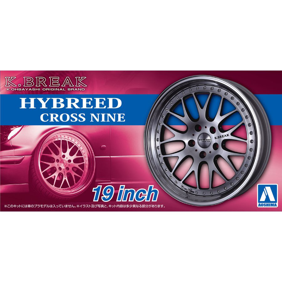 Aoshima 1/24 K-BREAK HYBREED CROSS NINE 19inch | 4905083061145