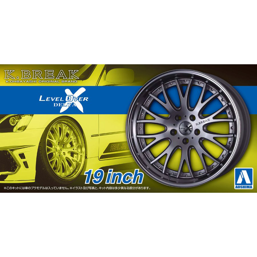 Aoshima 1/24 K-BREAK LEVEL OVER DELTA X 19inch | 4905083061152