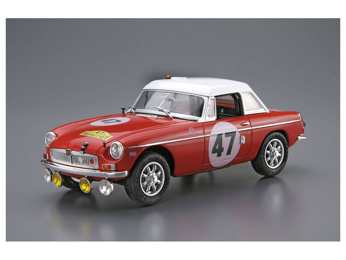 Aoshima 1/24 BLMC G/HM4 MG-B Club Rally Ver. '66 | 4905083061268