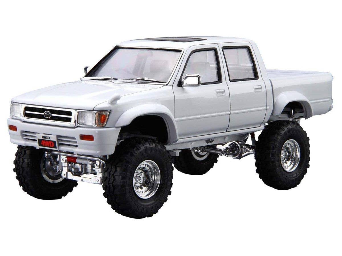 Aoshima 1/24 Toyota LN107 Hilux Pickup Double Cab Lift Up '94 | 4905083061312