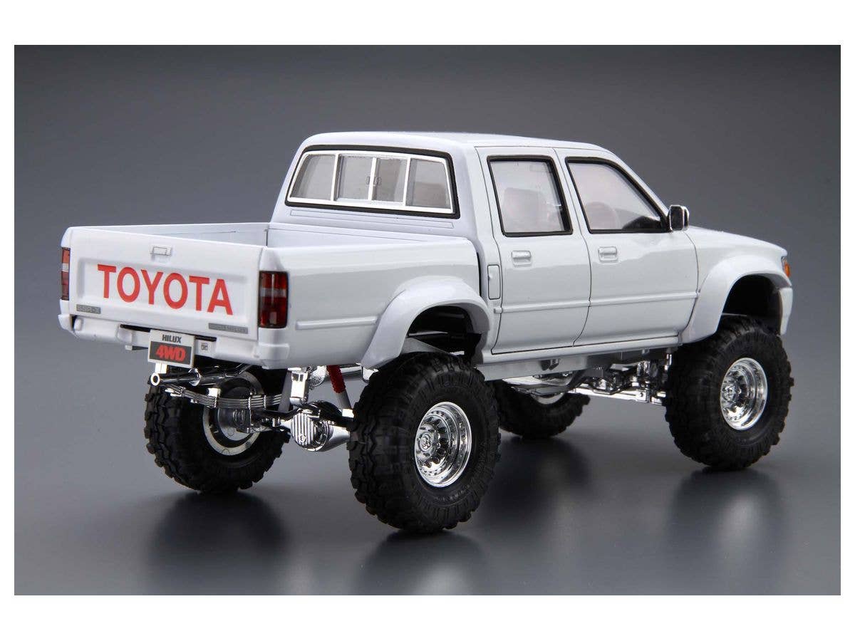 Aoshima 1/24 Toyota LN107 Hilux Pickup Double Cab Lift Up '94 | 4905083061312